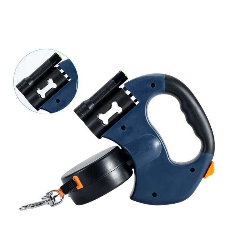 Praktische 3 in 1 Anti Wickel Doppel Hundeleine