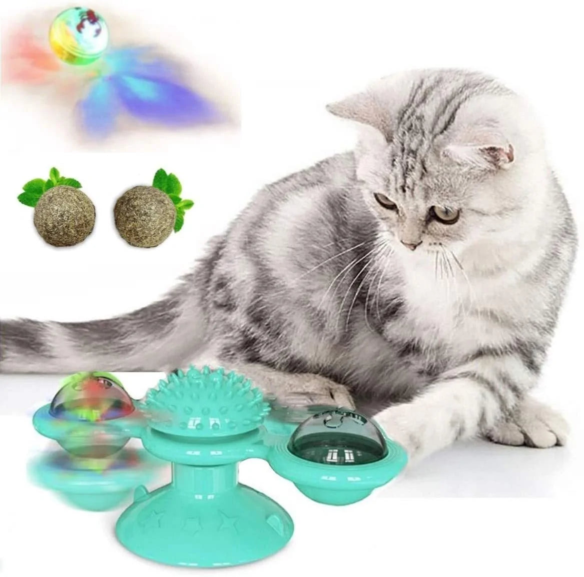 Katzen Karussell Spinner Spielzeug
