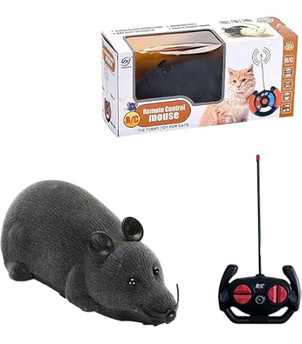 Elektrische Katzen-Spielmaus – Interaktives Katzenspielzeug