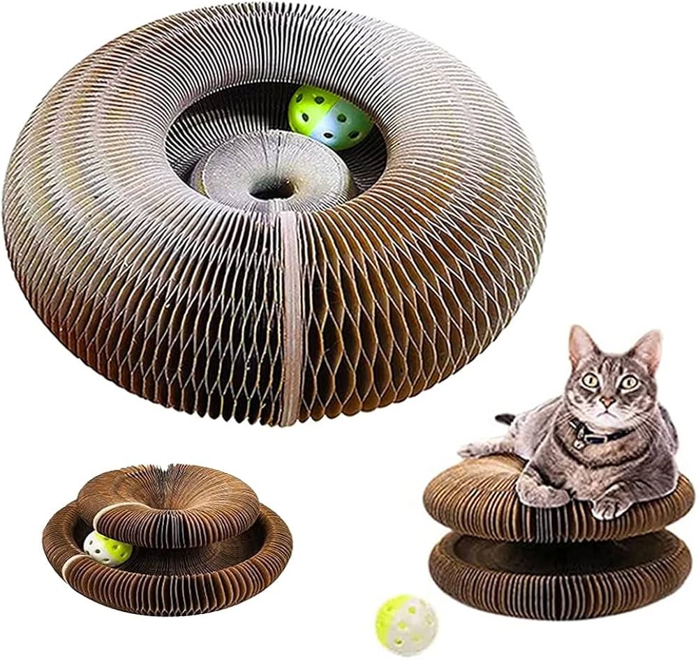 Katzen Ball und Kratz Spielzeug