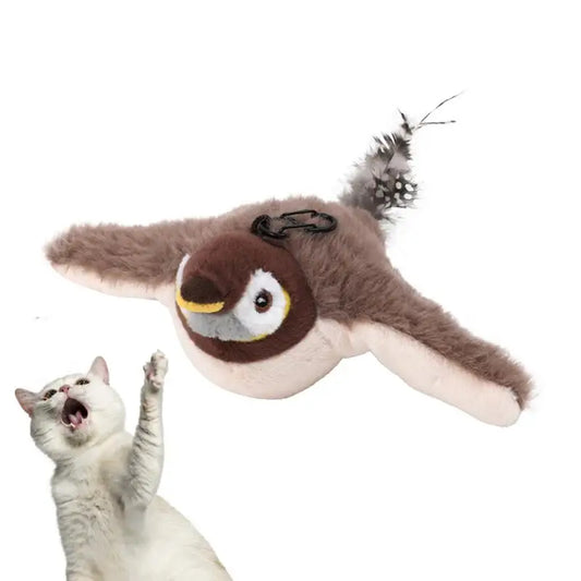 Flatternder Vogel Katzenspielzeug