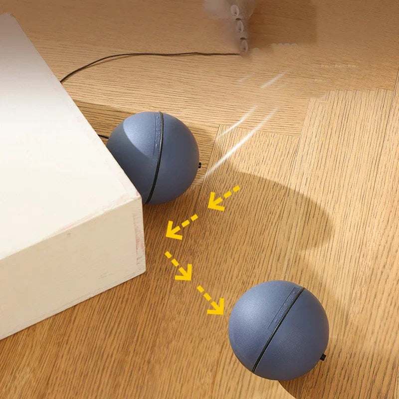 Katzen Turboball mit Schwanz Spielzeug