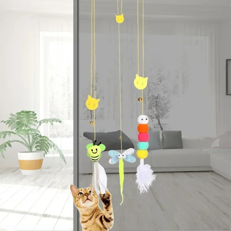 Hängendes Katzenspielzeug