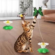 Schmetterling Spielzeug für Katzen